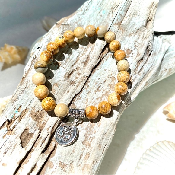 🤍BOHO caramel beaded bracelet -NEW!✨✨